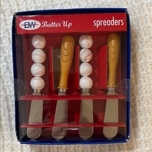 BW Batter Up Baseball Spreaders Set